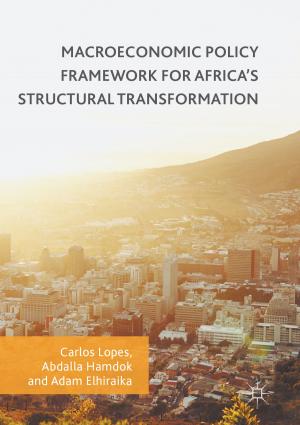 Cover of the book Macroeconomic Policy Framework for Africa's Structural Transformation by Serge Marguet