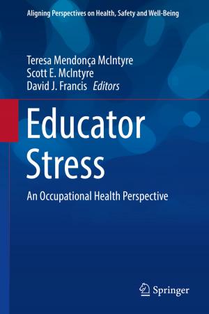 Cover of the book Educator Stress by Benjamin Bähr