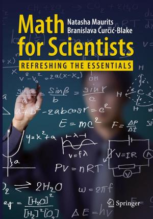 Cover of the book Math for Scientists by James R. Miller, Christopher G. Adams, Paul A. Weston, Jeffrey H. Schenker