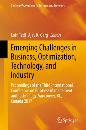 Cover of Emerging Challenges in Business, Optimization, Technology, and Industry