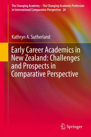 Book cover of Early Career Academics in New Zealand: Challenges and Prospects in Comparative Perspective