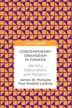 Cover of the book Contemporary Orangeism in Canada by Paula Fernández González, Manuel Landajo, Mª José Presno