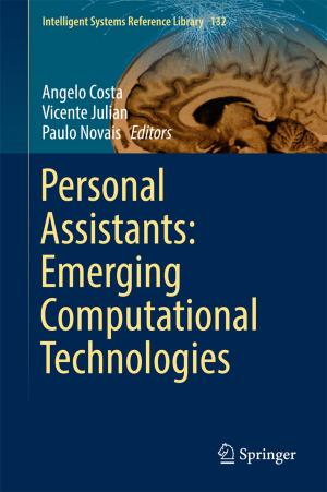 Cover of the book Personal Assistants: Emerging Computational Technologies by Abdelhamid H. Elgazzar