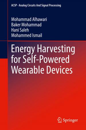 Cover of the book Energy Harvesting for Self-Powered Wearable Devices by Deborah M. Figart