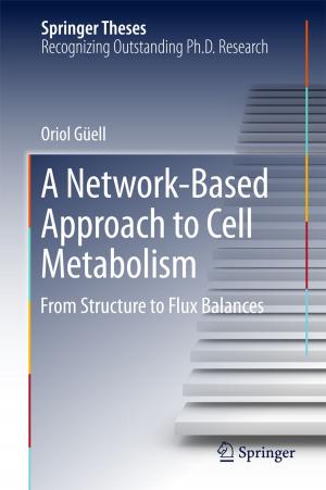 Cover of the book A Network-Based Approach to Cell Metabolism by Adriano Fabris