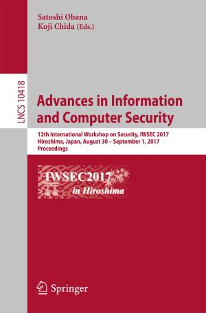 bigCover of the book Advances in Information and Computer Security by 