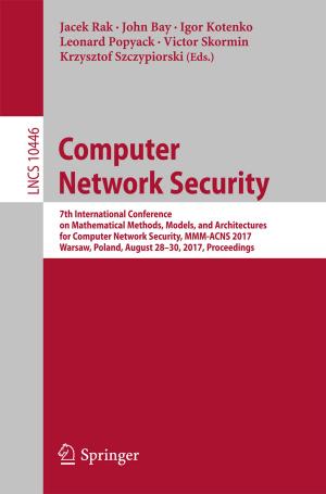 Cover of the book Computer Network Security by Sergio C. de la Barrera