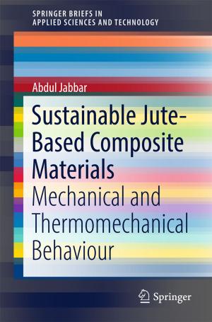 Cover of the book Sustainable Jute-Based Composite Materials by Fabien Gélinas, Clément Camion, Karine Bates, Siena Anstis, Catherine Piché, Mariko Khan, Emily Grant