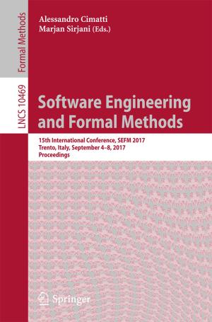 Cover of the book Software Engineering and Formal Methods by Chongbin Zhao