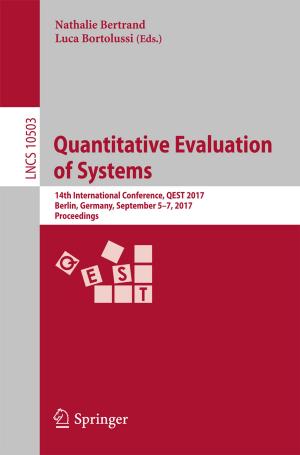 Cover of the book Quantitative Evaluation of Systems by Vincenzo Giorgino
