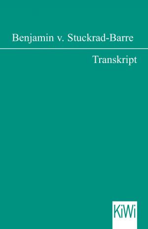 Cover of the book Transkript by Kathrin Schmidt