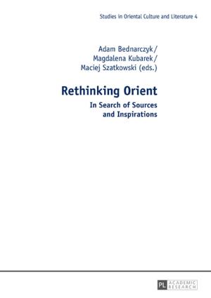 Cover of the book Rethinking Orient by Oleg Bernaz