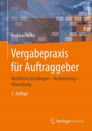 Cover of the book Vergabepraxis für Auftraggeber by Manfred Wünsche