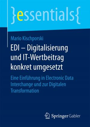 Cover of the book EDI – Digitalisierung und IT-Wertbeitrag konkret umgesetzt by 