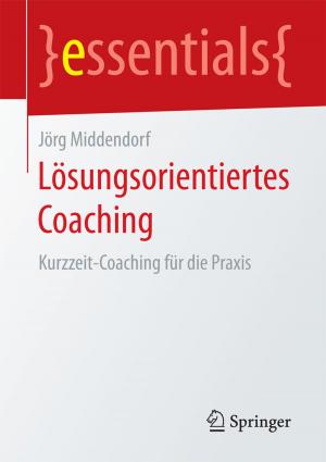 Cover of the book Lösungsorientiertes Coaching by Robert Schwarz