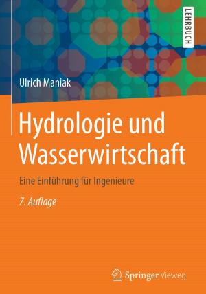 Cover of the book Hydrologie und Wasserwirtschaft by Jürgen W. Einax, Manfred Reichenbächer