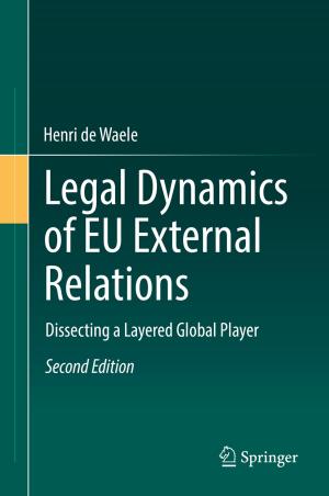 Cover of the book Legal Dynamics of EU External Relations by Ian Darian-Smith, Mary P. Galea, Corinna Darian-Smith, Michio Sugitani, Andrew Tan, Kathleen Burman