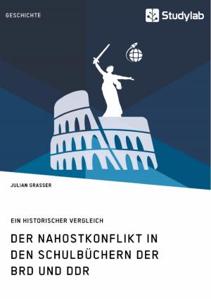 Cover of Der Nahostkonflikt in den Schulbüchern der BRD und DDR