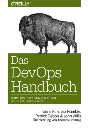 Book cover of Das DevOps-Handbuch