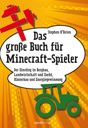 Book cover of Das große Buch für Minecraft-Spieler
