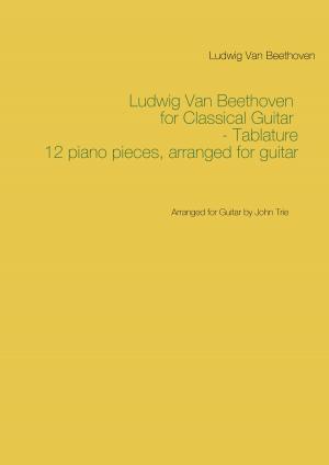 Book cover of Ludwig Van Beethoven for Classical Guitar - Tablature