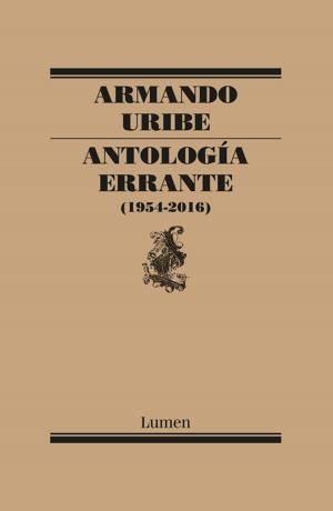 Cover of the book Antología errante by Álvaro Bisama