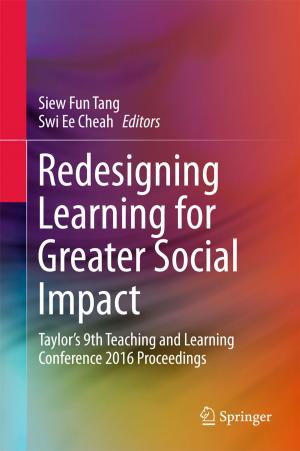 Cover of the book Redesigning Learning for Greater Social Impact by Balamati Choudhury, Rakesh Mohan Jha, Aniruddha R. Sonde
