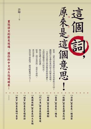 Cover of the book 這個詞, 原來是這個意思! ：重返語文的歷史現場, 讓你的中文功力迅速破表 by 鍾曉峰