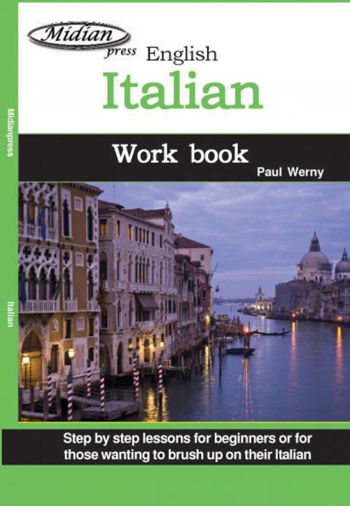 Cover of the book Learn Italian work book by Paul Werny, Midianpress