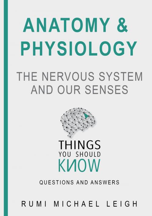 Cover of the book Anatomy and physiology "The nervous system and our senses" by Rumi Michael Leigh, Rumi Michael Leigh