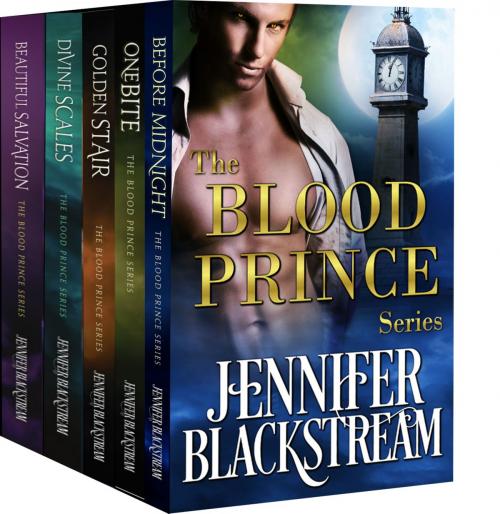 Cover of the book The Blood Prince Series Books 1-5 (Complete Series) by Jennifer Blackstream, Skeleton Key Publishing