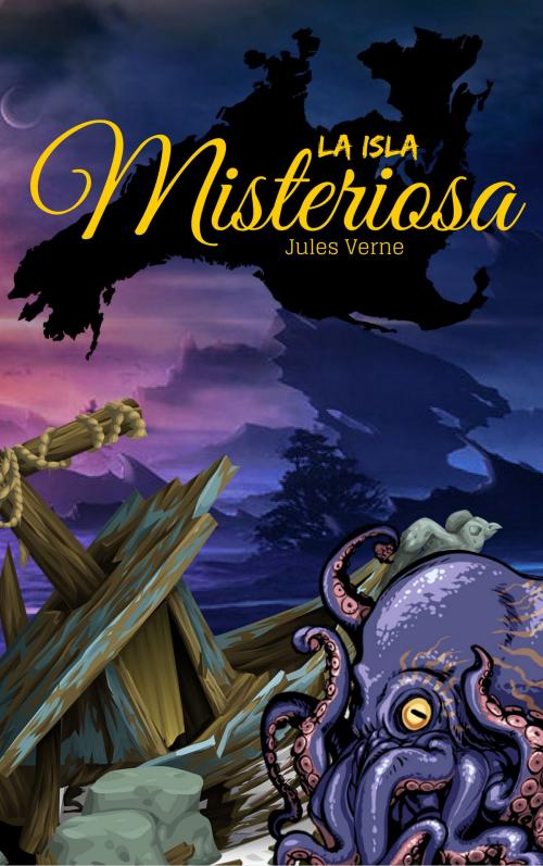 Cover of the book La Isla Misteriosa by Jules Verne, EnvikaBook