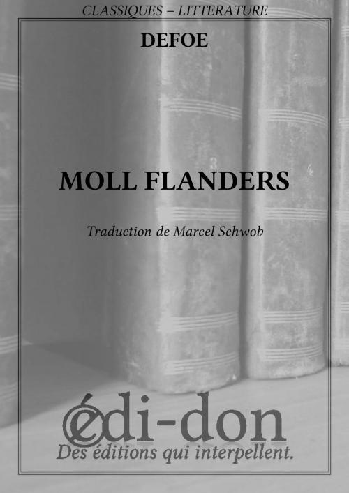 Cover of the book Moll Flanders by Defoe, Edi-don