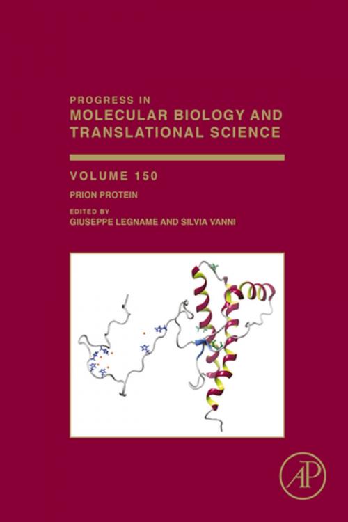 Cover of the book Prion Protein by Giuseppe Legname, Silvia Vanni, Elsevier Science