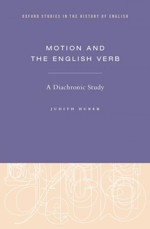 Cover of the book Motion and the English Verb by Judith Huber, Oxford University Press