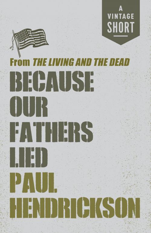 Cover of the book Because Our Fathers Lied by Paul Hendrickson, Knopf Doubleday Publishing Group