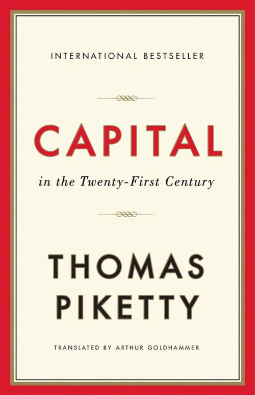 Cover of the book Capital in the Twenty-First Century by Thomas Piketty, Harvard University Press