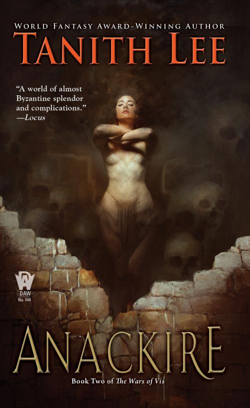 Cover of the book Anackire by Tanith Lee, DAW