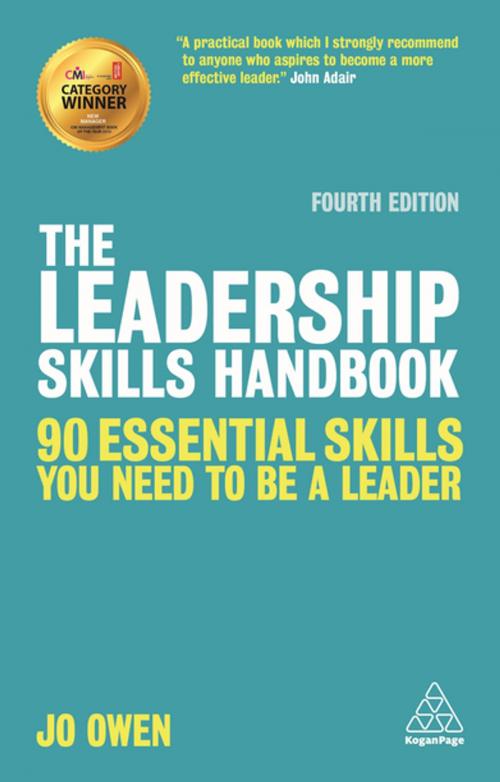 Cover of the book The Leadership Skills Handbook by Jo Owen, Kogan Page