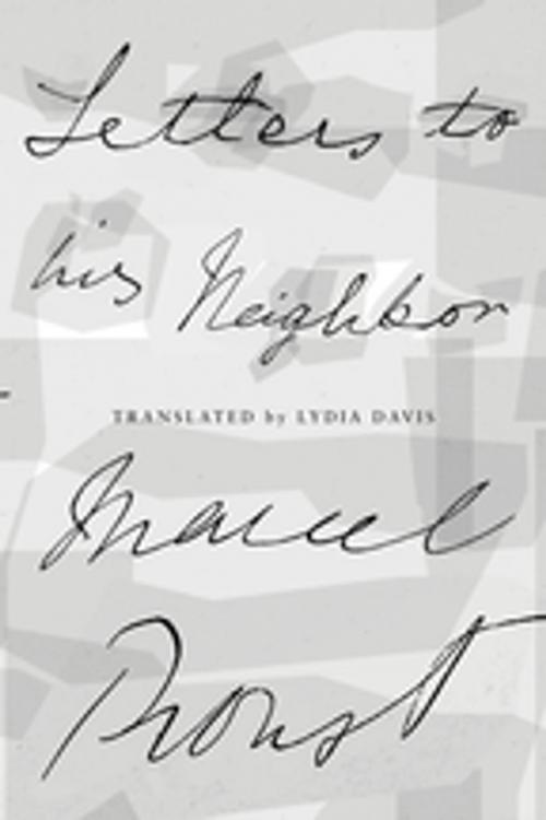 Cover of the book Letters to His Neighbor by Marcel Proust, New Directions