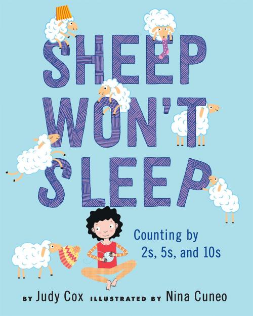 Cover of the book Sheep Won't Sleep by Judy Cox, Holiday House