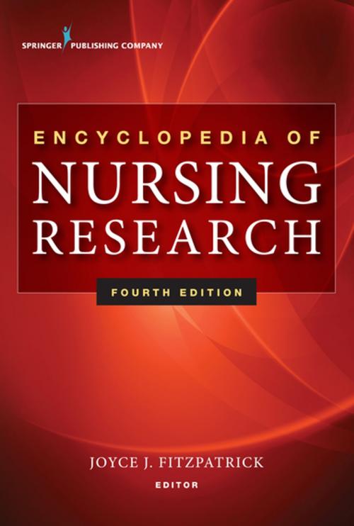 Cover of the book Encyclopedia of Nursing Research by , Springer Publishing Company