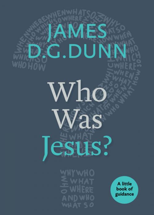 Cover of the book Who Was Jesus? by James D. G. Dunn, Church Publishing Inc.