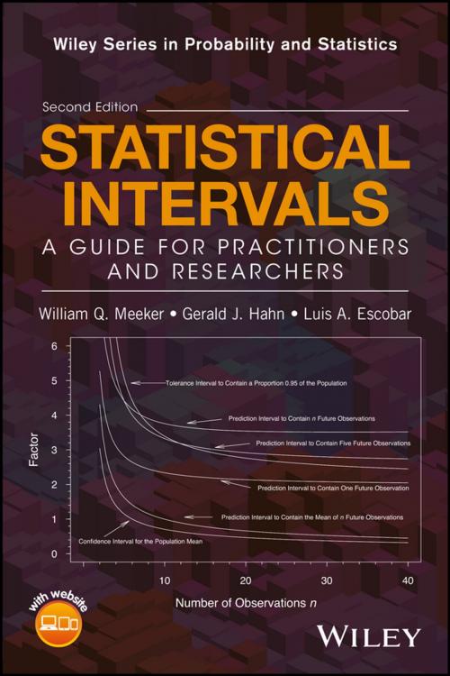 Cover of the book Statistical Intervals by William Q. Meeker, Gerald J. Hahn, Luis A. Escobar, Wiley