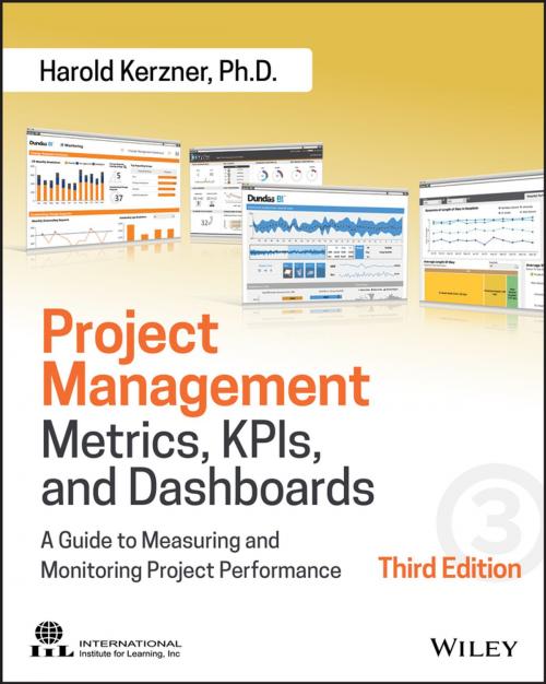 Cover of the book Project Management Metrics, KPIs, and Dashboards by Harold Kerzner, Wiley