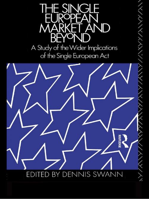 Cover of the book The Single European Market and Beyond by , Taylor and Francis