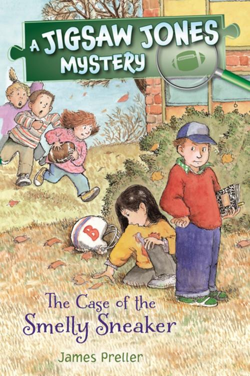 Cover of the book Jigsaw Jones: The Case of the Smelly Sneaker by James Preller, Feiwel & Friends