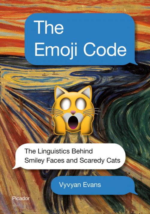 Cover of the book The Emoji Code by Vyvyan Evans, Picador