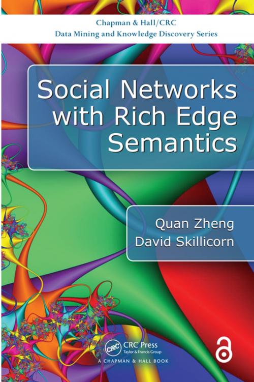 Cover of the book Social Networks with Rich Edge Semantics (Open Access) by Quan Zheng, David Skillicorn, CRC Press
