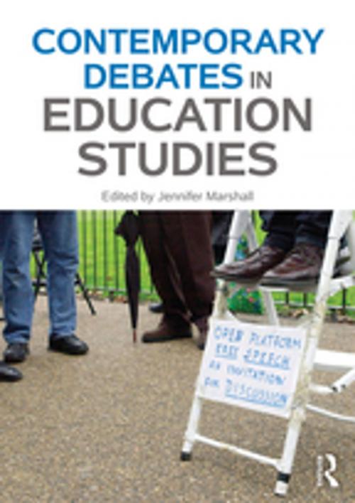 Cover of the book Contemporary Debates in Education Studies by , Taylor and Francis
